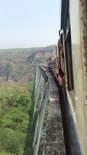 探索😄緬甸高齡老鐵橋