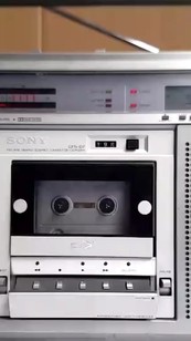 80-90年代家用电器索尼收录