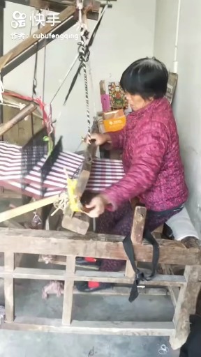 手工织布