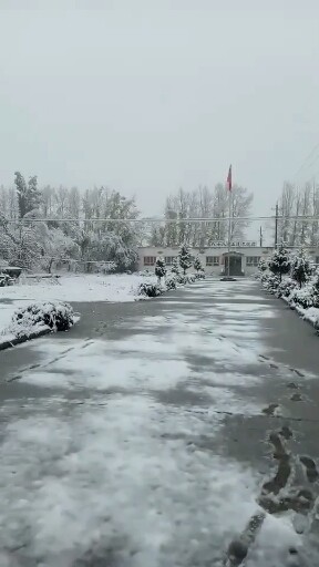 中国新疆博尔塔拉第一场雪👍