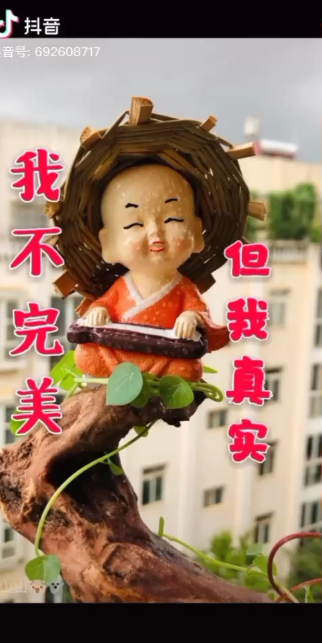我不完美.但我真实不漂亮我善良