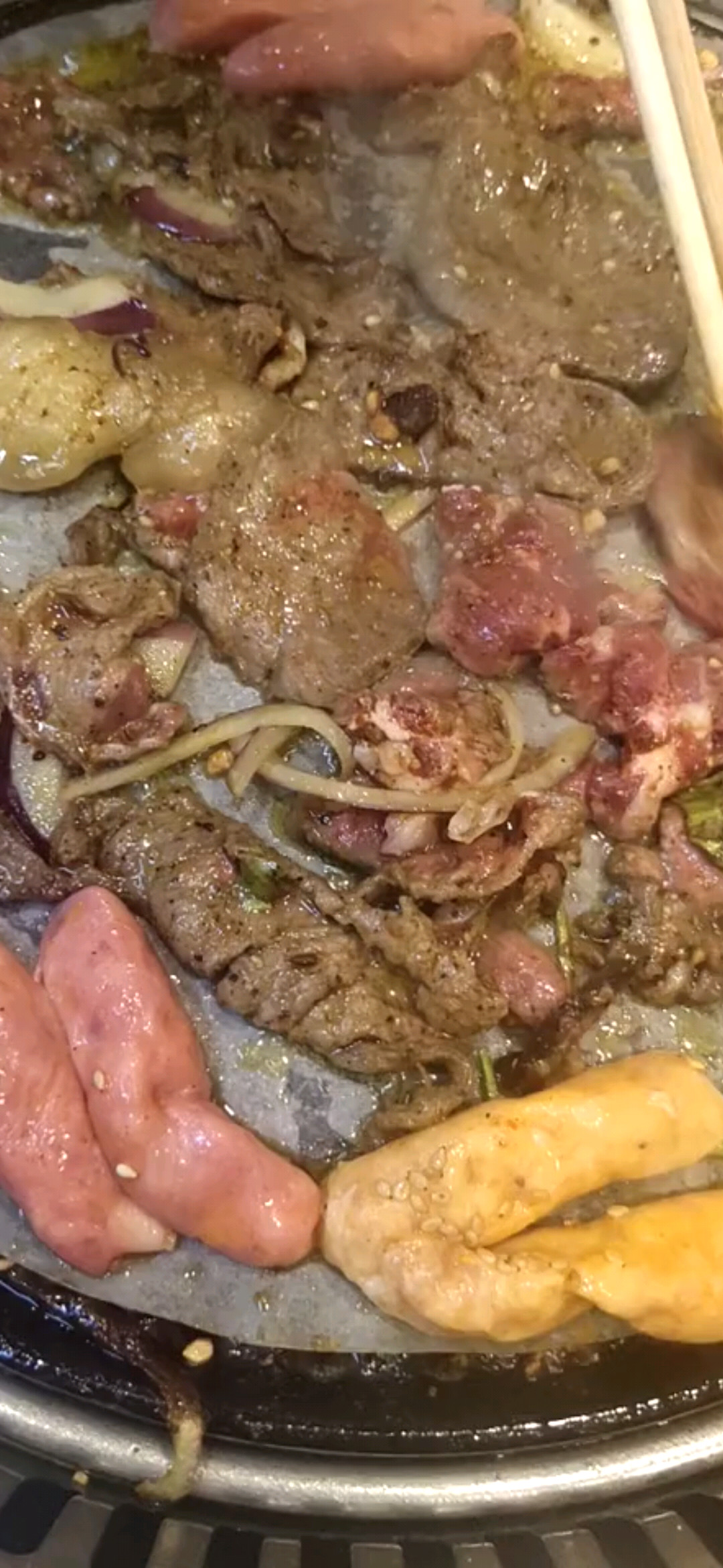 深夜放毒，烤肉走起