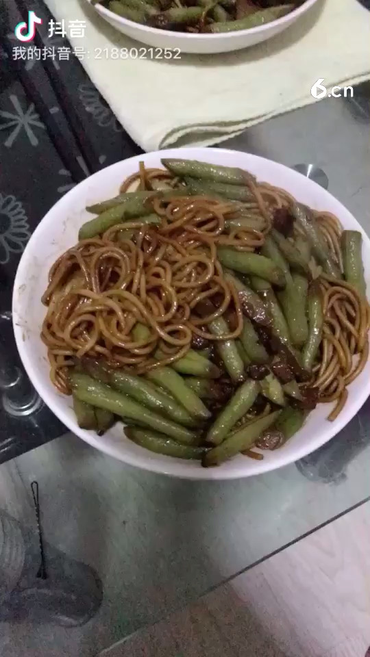 我做的豆角焖面