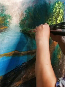 直播时空国画创新思维赢未来！