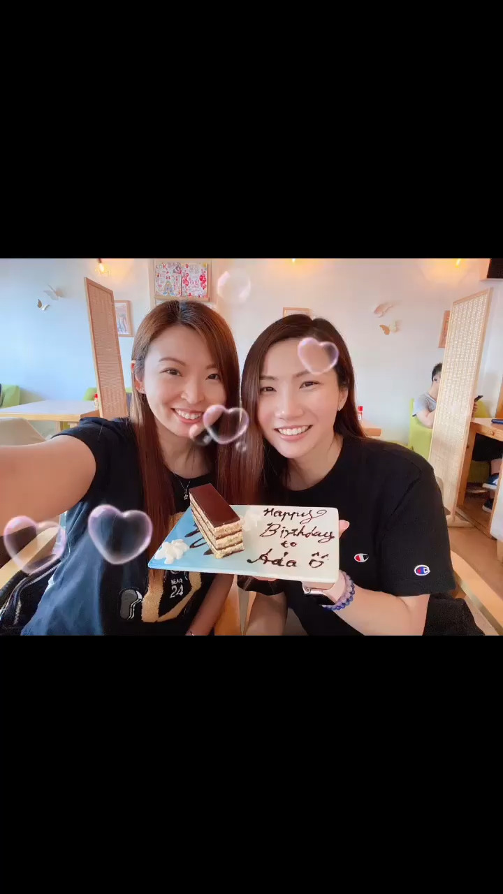 謝謝閨蜜预祝我生日
