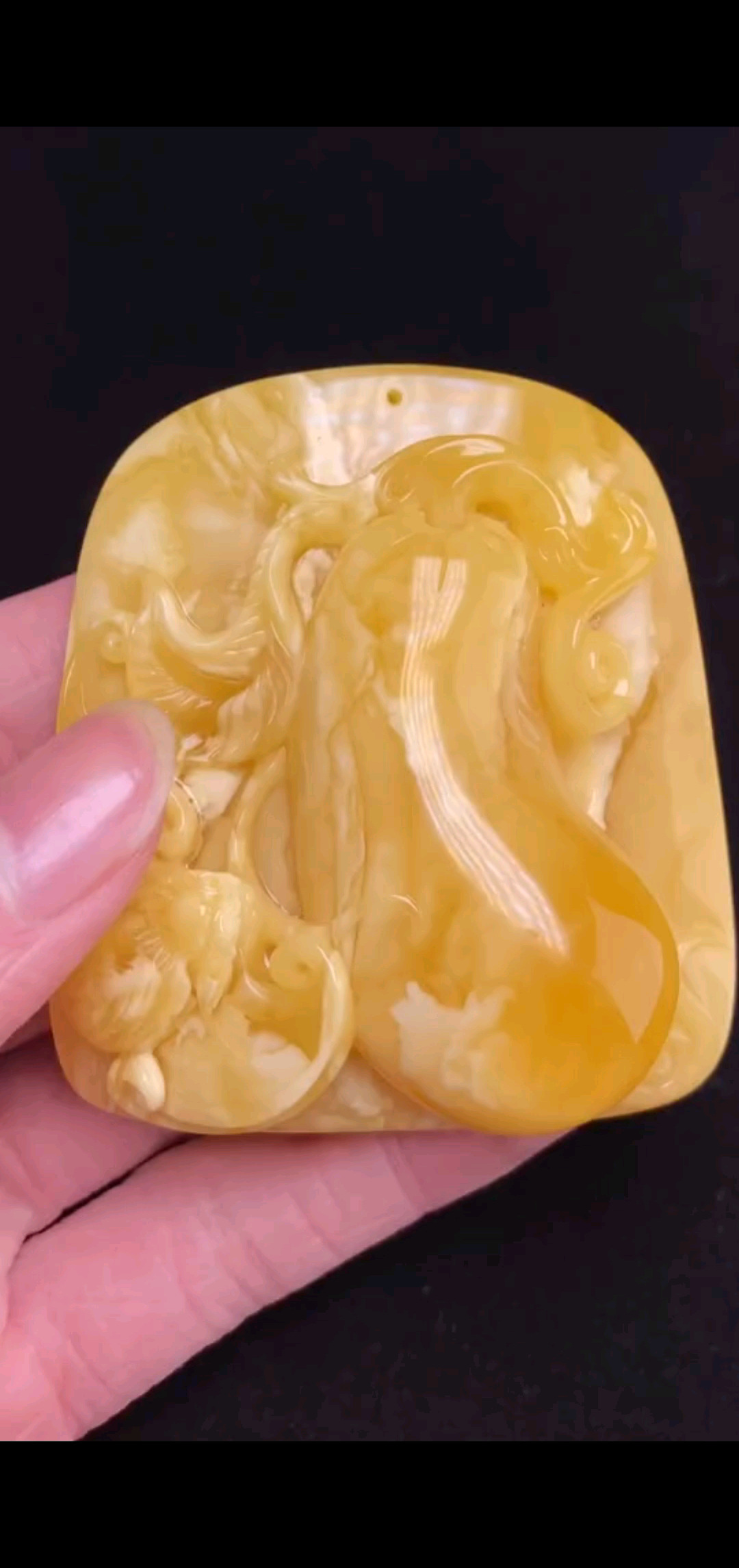 福瓜雕刻件，蜡质浓郁