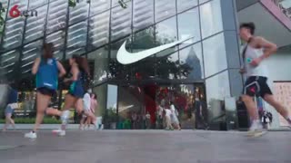 耐克“哪儿挡得了我们公益跑” -- 运动让我们一起前进